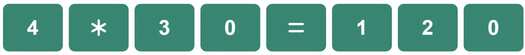 Daily Bi-Nerdle Answer 1 - 29th October 2022