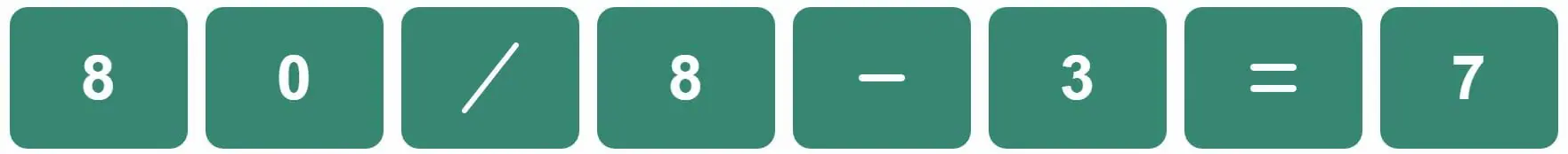 Daily Bi-Nerdle Answer 1 - 2nd October 2022