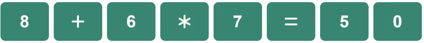 Daily Bi-Nerdle Answer 1 - 30th October 2022