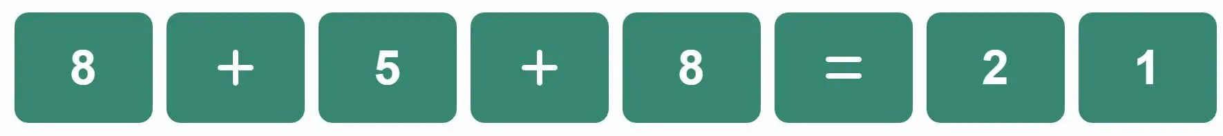 Daily Bi-Nerdle Answer 1 - 6th October 2022