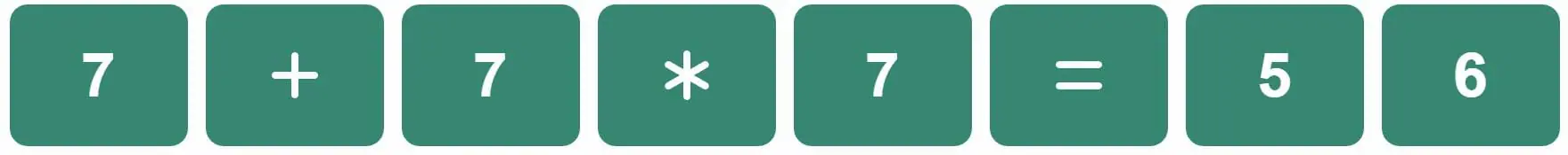 Daily Bi-Nerdle Answer 1 - 8th October 2022