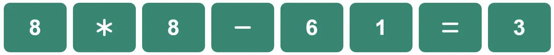 Daily Bi-Nerdle Answer 1 - 9th October 2022