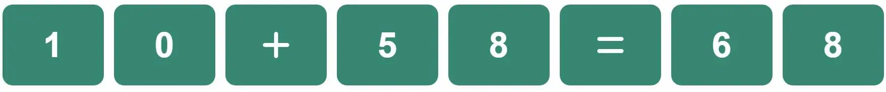 Daily Bi-Nerdle Answer 2 - 13th October 2022