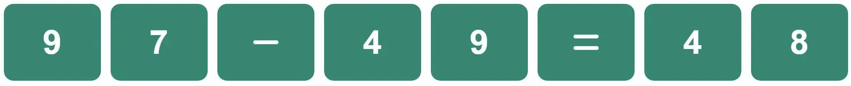 Daily Bi-Nerdle Answer 2 - 15th October 2022