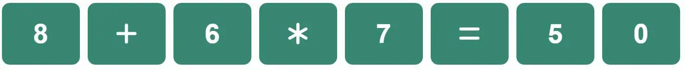 Daily Bi-Nerdle Answer 2 - 20th October 2022