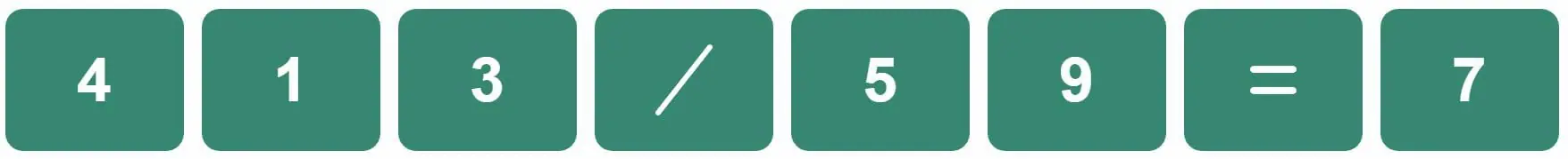 Daily Bi-Nerdle Answer 2 - 27th October 2022