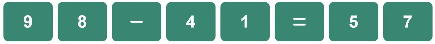 Daily Bi-Nerdle Answer 2 - 5th October 2022