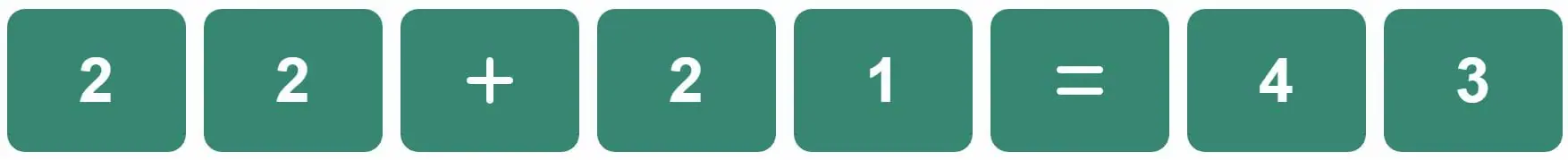 Daily Bi-Nerdle Answer 2 - 7th October 2022