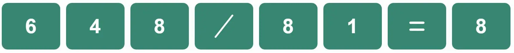Daily Bi-Nerdle Answer 2 - 8th October 2022