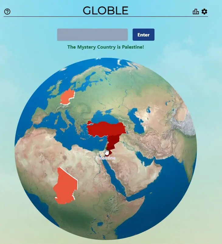 Daily Globle Answer - 23rd October 2022