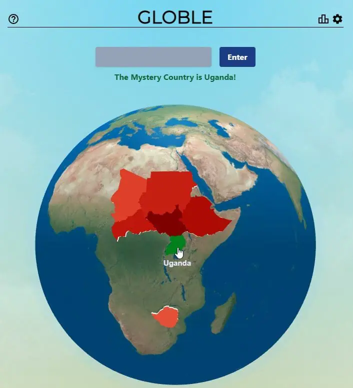 Daily Globle Answer - 8th October 2022