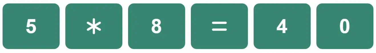 Daily Mini Bi-Nerdle Answer 1- 11th October 2022