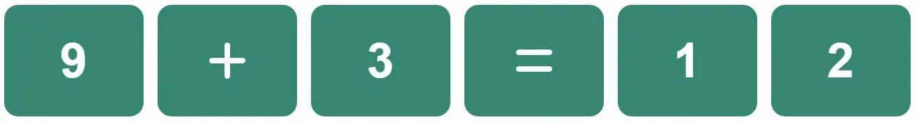 Daily Mini Bi-Nerdle Answer 1 - 12th October 2022