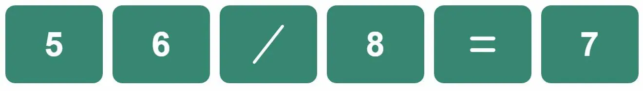 Daily Mini Bi-Nerdle Answer 1 - 1st November 2022