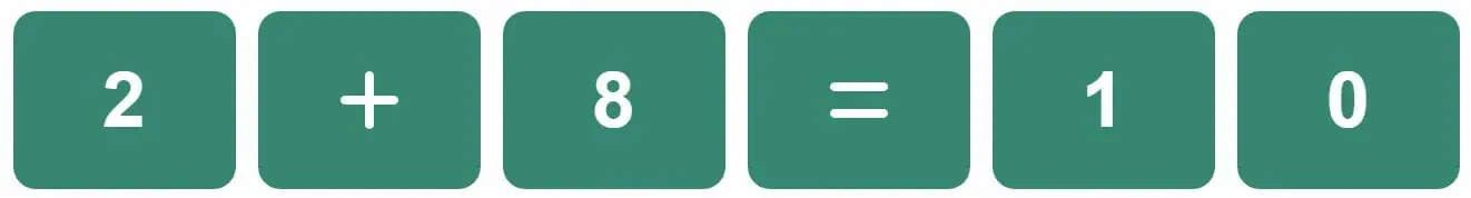 Daily Mini Bi-Nerdle Answer 1 - 2nd October 2022