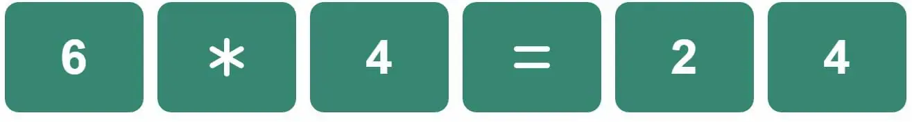 Daily Mini Bi-Nerdle Answer 1 - 4th October 2022
