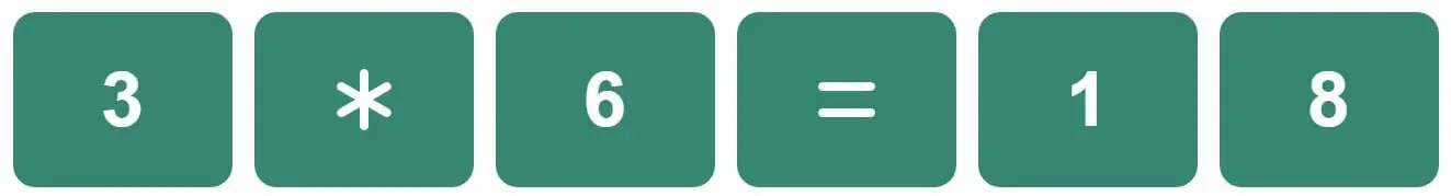 Daily Mini Bi-Nerdle Answer 1 - 5th October 2022
