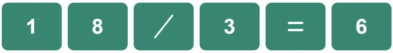 Daily Mini Bi-Nerdle Answer 1 - 6th October 2022
