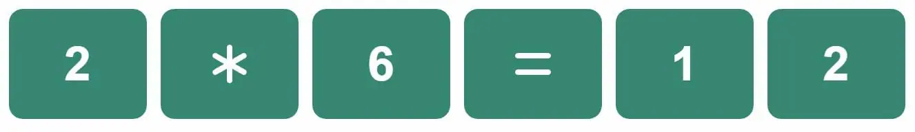 Daily Mini Bi-Nerdle Answer 1 - 8th October 2022