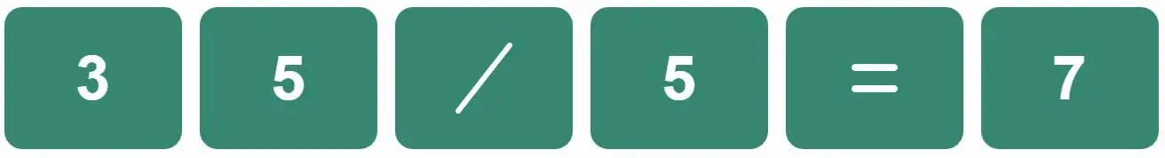 Daily Mini Bi-Nerdle Answer 2 - 12th October 2022