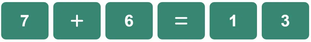 Daily Mini Bi-Nerdle Answer 2 - 15th October 2022