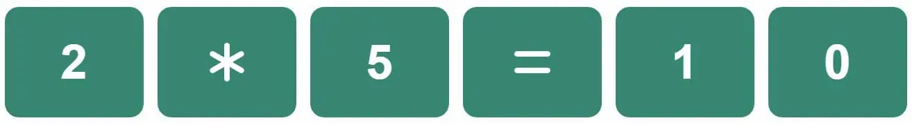 Daily Mini Bi-Nerdle Answer 2 - 16th October 2022