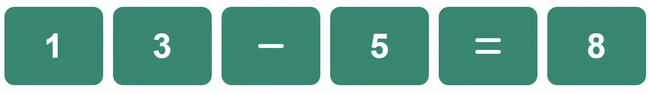 Daily Mini Bi-Nerdle Answer 2 - 23rd October 2022