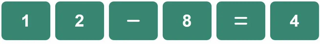 Daily Mini Bi-Nerdle Answer 2 - 25th October 2022