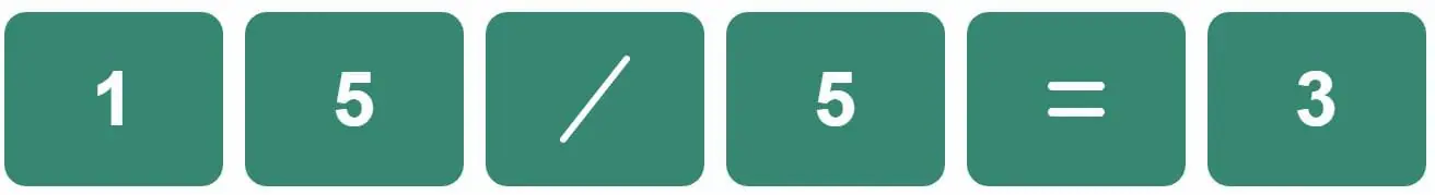 Daily Mini Bi-Nerdle Answer 2 - 29th October 2022