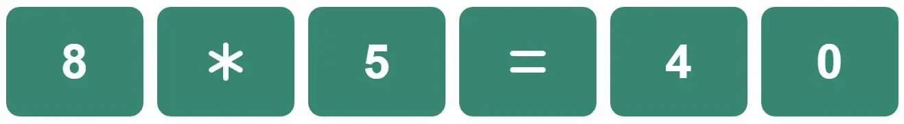 Daily Mini Bi-Nerdle Answer 2 - 8th October 2022
