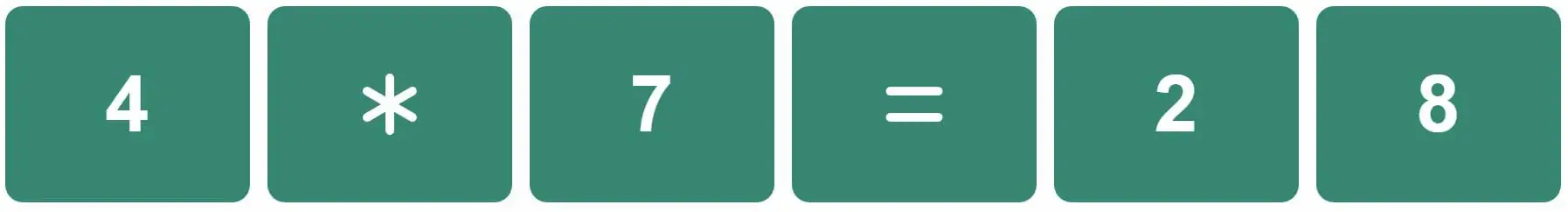 Daily Mini Nerdle 260 Answer - 6th October 2022