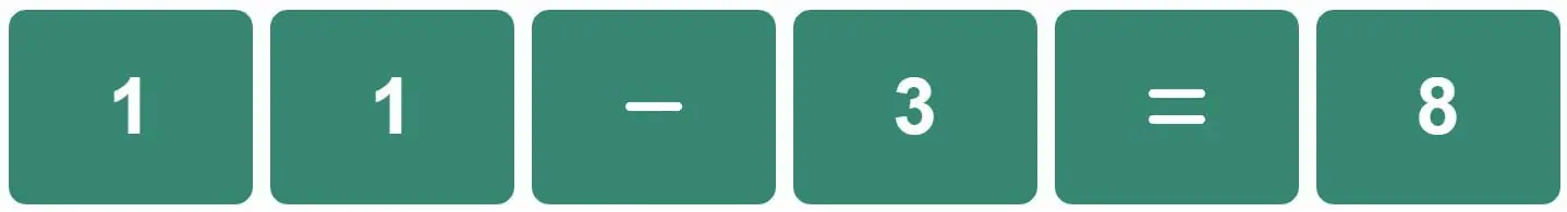 Daily Mini Nerdle 261 Answer - 7th October 2022