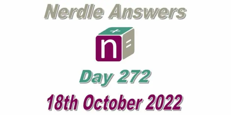 Daily Nerdle 272 Answers - October 18th, 2022