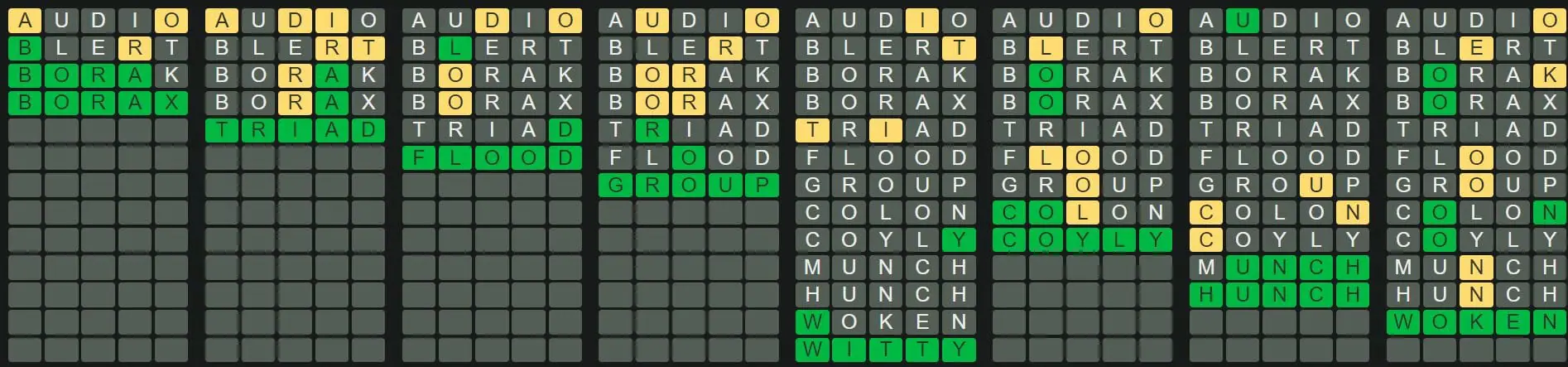 Daily Octordle 253 Answer - October 4th 2022
