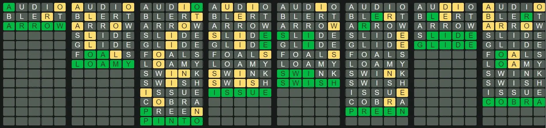 Daily Octordle 257 Answer - October 8th 2022