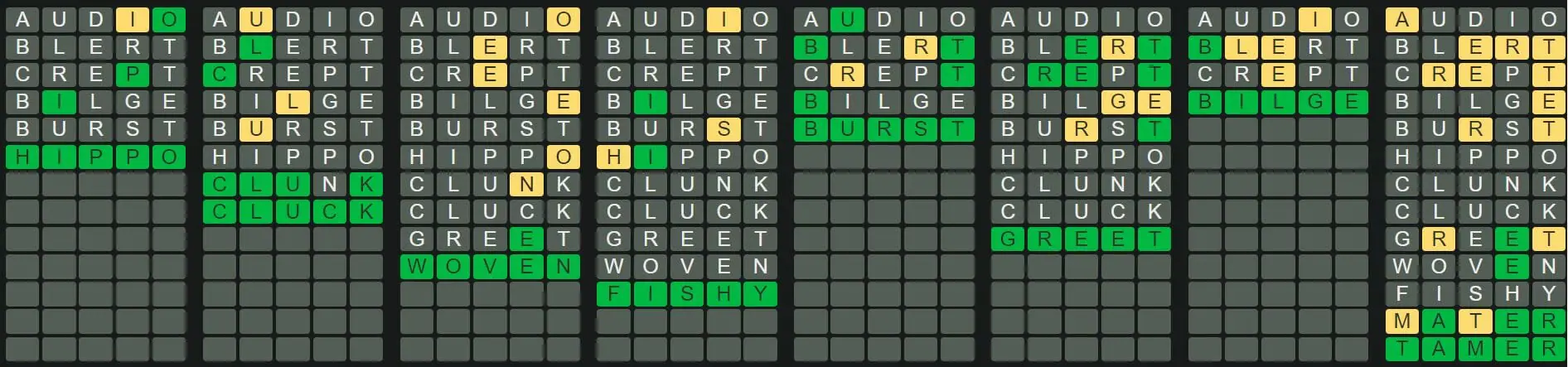 Daily Octordle 271 Answer - October 22nd 2022