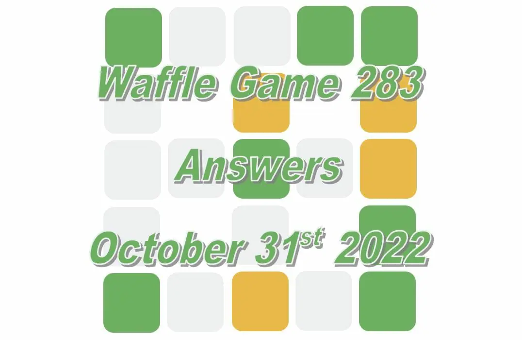 Daily Waffle - November 1st 2022