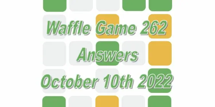 Daily Waffle - October 10th 2022