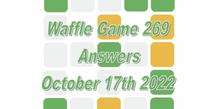 Daily Waffle - October 17th 2022