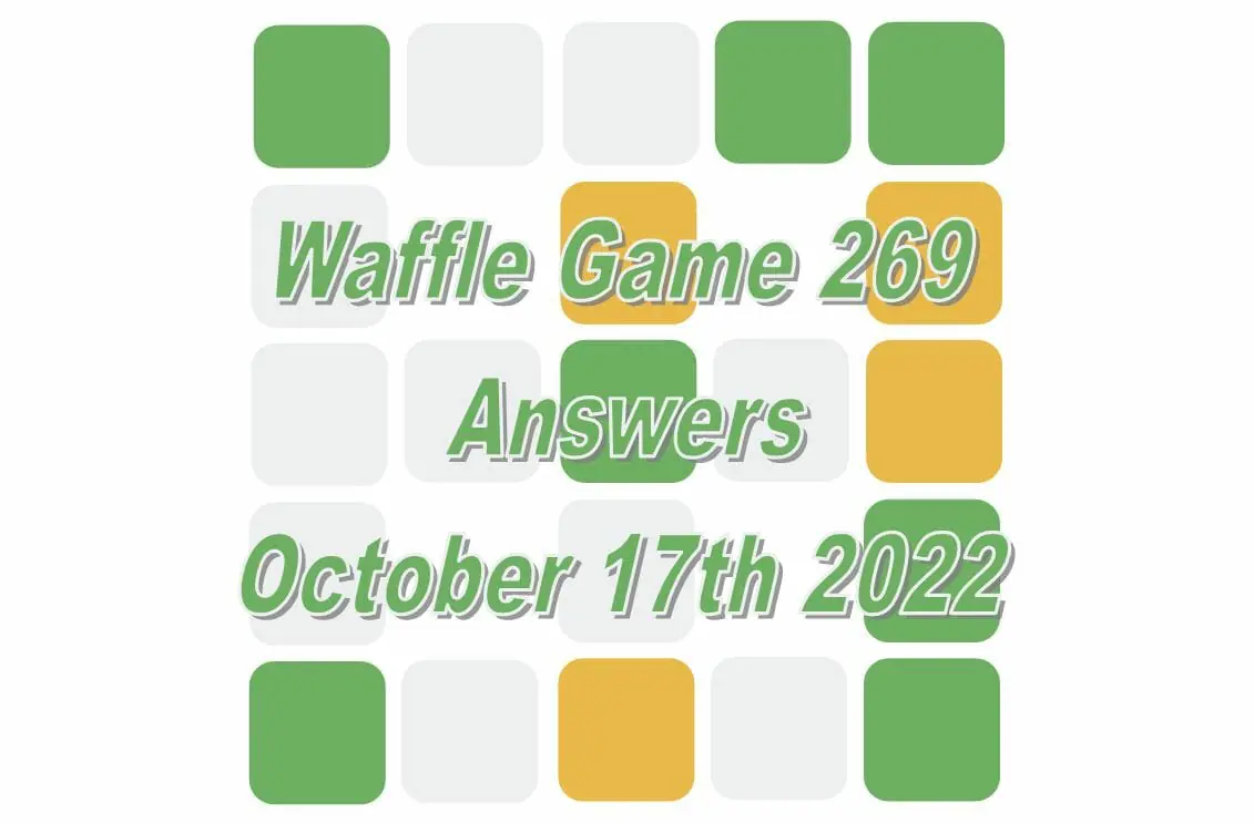 Daily Waffle - October 17th 2022