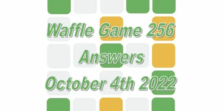 Daily Waffle - October 4th 2022
