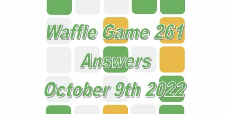 Daily Waffle - October 9th 2022