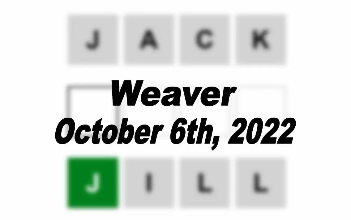 Daily Weaver - 6th October 2022
