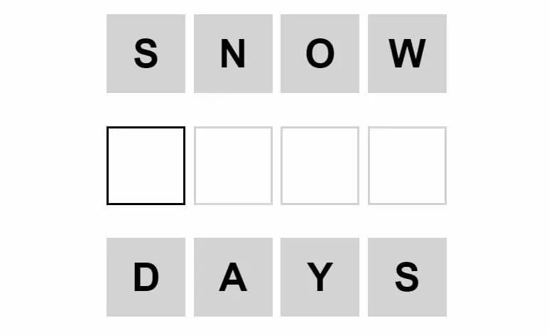 Daily Weaver Puzzle - 16th October 2022