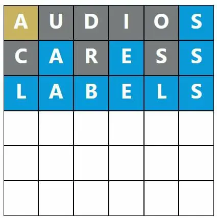 Daily Word Hurdle #520 Afternoon Answer - 4th October 2022