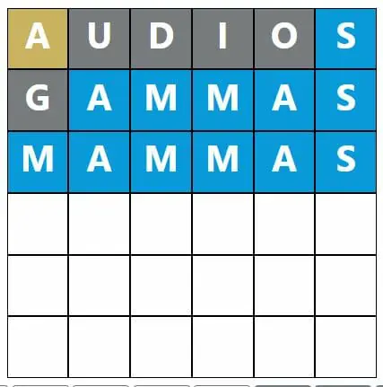 Daily Word Hurdle #528 Afternoon Answer - 8th October 2022