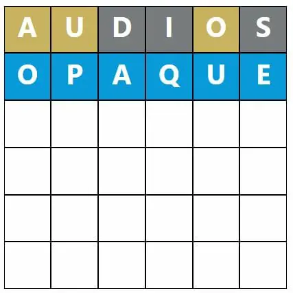 Daily Word Hurdle #529 Morning Answer - 9th October 2022