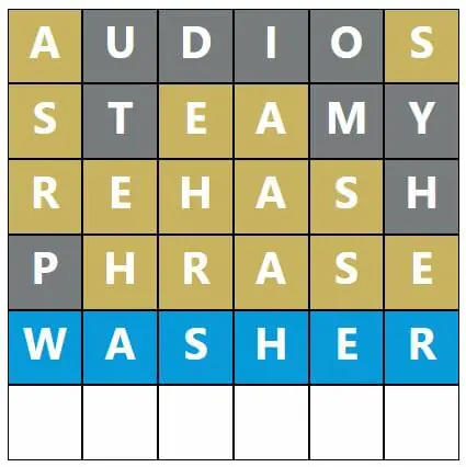 Daily Word Hurdle #531 Morning Answer - 10th October 2022
