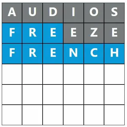 Daily Word Hurdle #532 Afternoon Answer - 10th October 2022