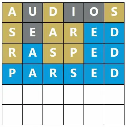 Daily Word Hurdle #539 Morning Answer - 14th October 2022